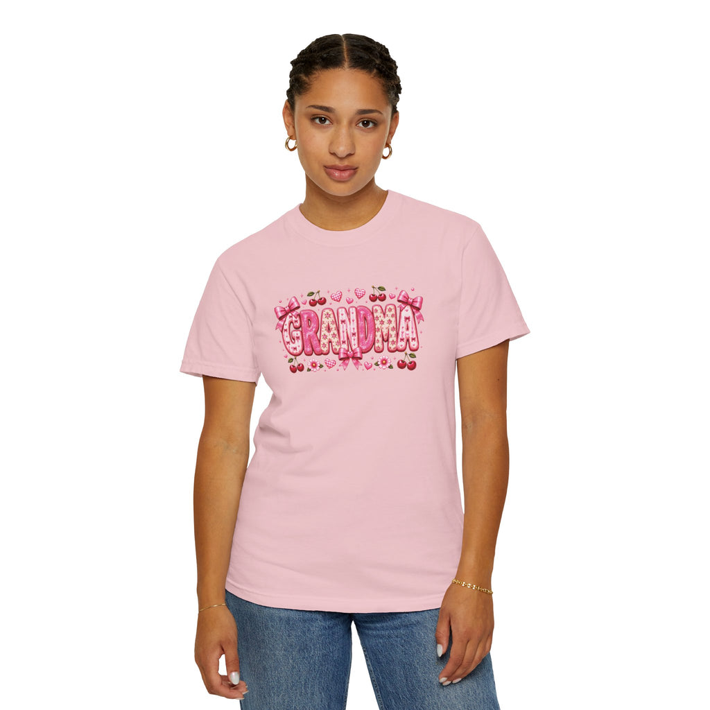 GRANDMA Floral Heart T-Shirt