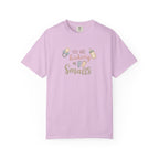 Kicking Me Smalls Baby Pregnancy Announcement T-Shirt