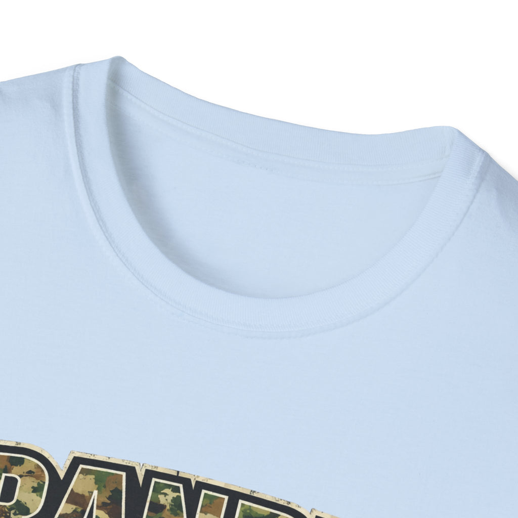 Grandpa Camo T-Shirt — "Grandpa Loves His Little Troops" Military Dad Gift