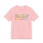 Grandma Floral Retro Tee — "Grandma" Names Design (Aileen • Wendy • Peyton)