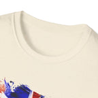 Union Jack Paint Brush UK Flag T-Shirt — British Pride Graphic Tee