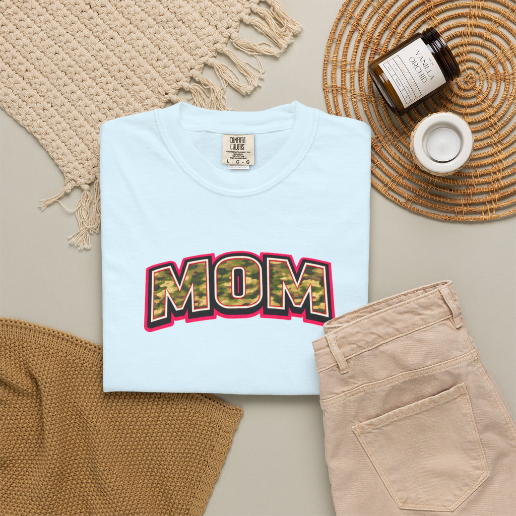 MOM Camo Patch Graphic T-Shirt