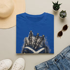 Bagpipes Following Scotland Flag Tee