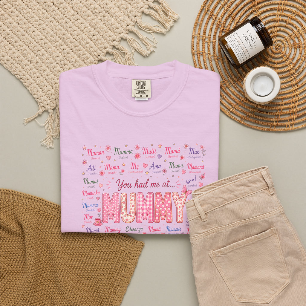 Mummy Mom Tee — "You Had Me at Mummy" Mother's Day Gift Shirt
