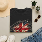 Union Jack Ripped Distressed T-Shirt