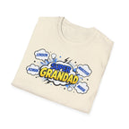 Super Grandad Comic-Style T-Shirt