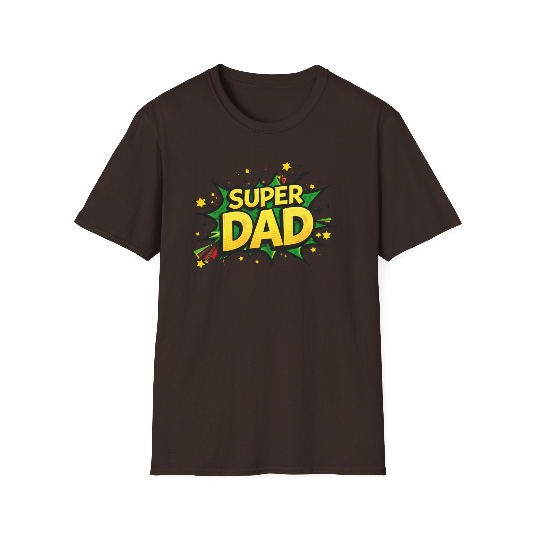 Super Dad Comic-Style T-Shirt — Father's Day Gift Tee