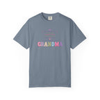 Grandma Floral Scripture T-Shirt — Blessed Are Those Who Are Pure in Heart