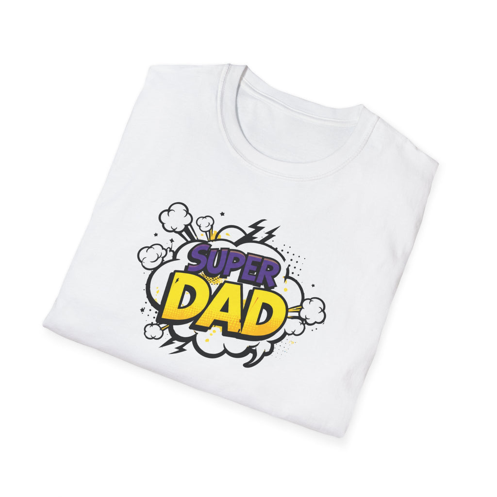 Super Dad T-Shirt — Comic Pop Art Father’s Day Gift