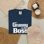 Granny Is the Boss T-Shirt – Funny Grandma Gift, Mother’s Day & Birthday Tee