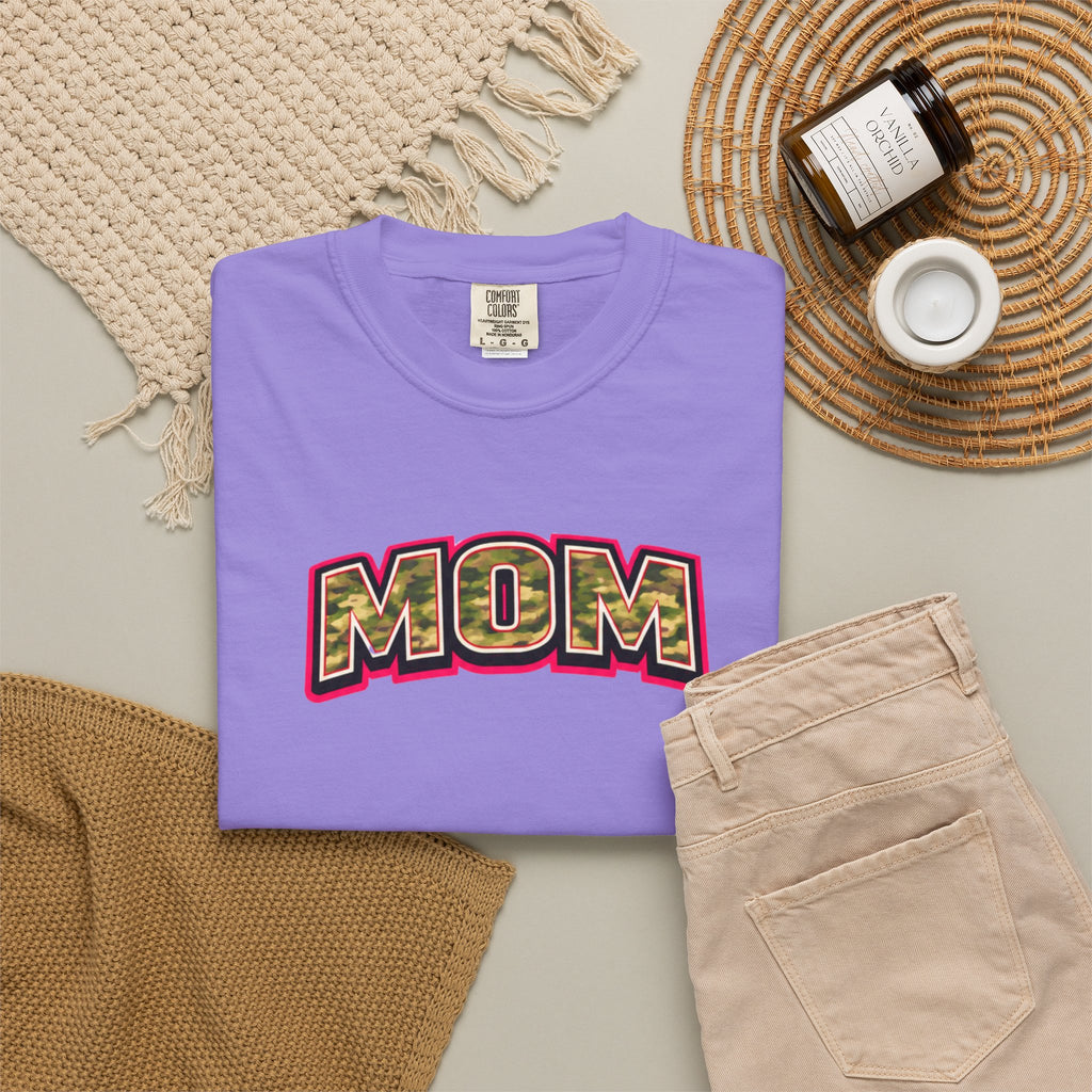 MOM Camo Patch Graphic T-Shirt