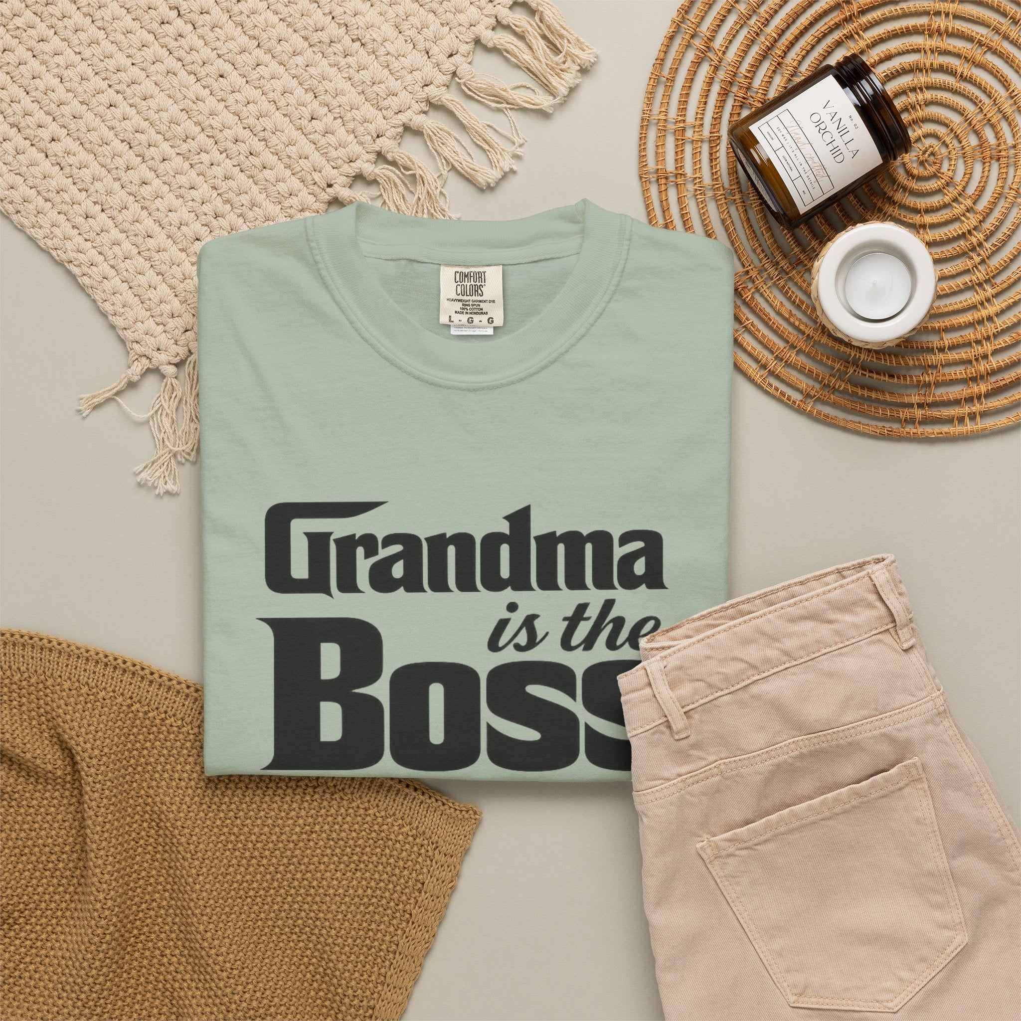 Grandma Is The Boss T-Shirt