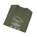 Papa's Little Fishing Buddies T-Shirt — Fathers Day Fishing Tee