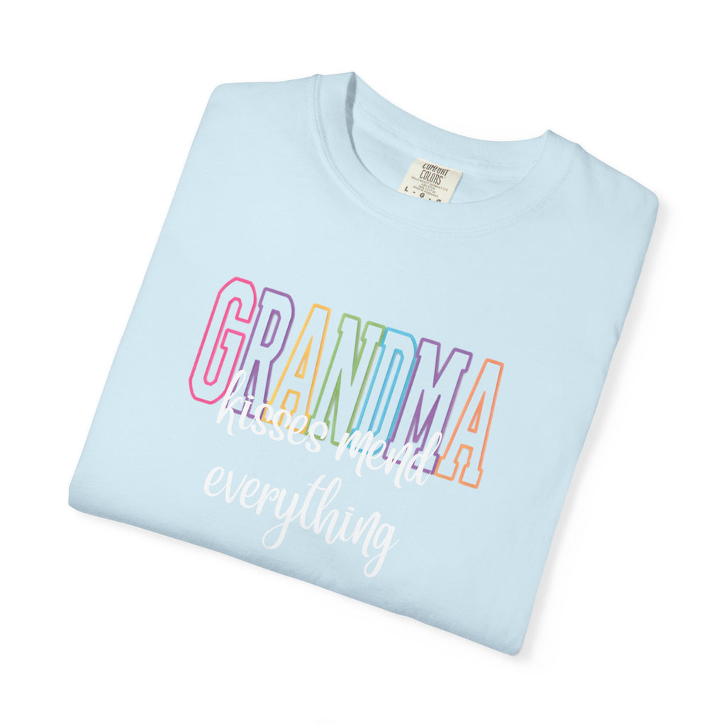 Grandma Kisses Mend Everything T-Shirt — Soft Pastel Mother's Day Gift