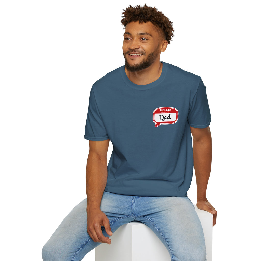 Hello Dad Speech Bubble T-Shirt — Father's Day Gift Tee