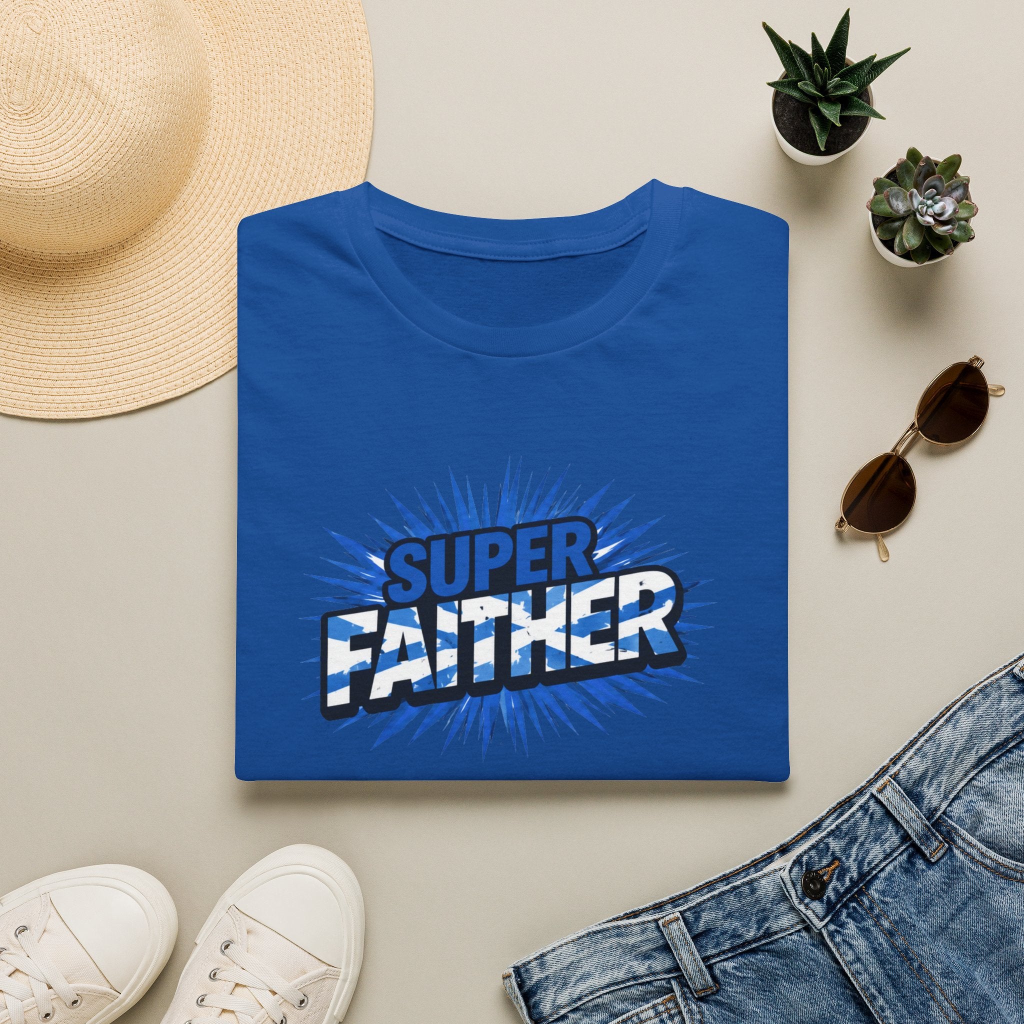 Super FAITHER Scottish Flag Tee