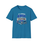 It Looked Easy on YouTube T-Shirt — Funny DIY & Mechanic Gift