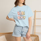 Nana Family Name T-Shirt — "This Nana Belongs To" Floral Grandma Gift