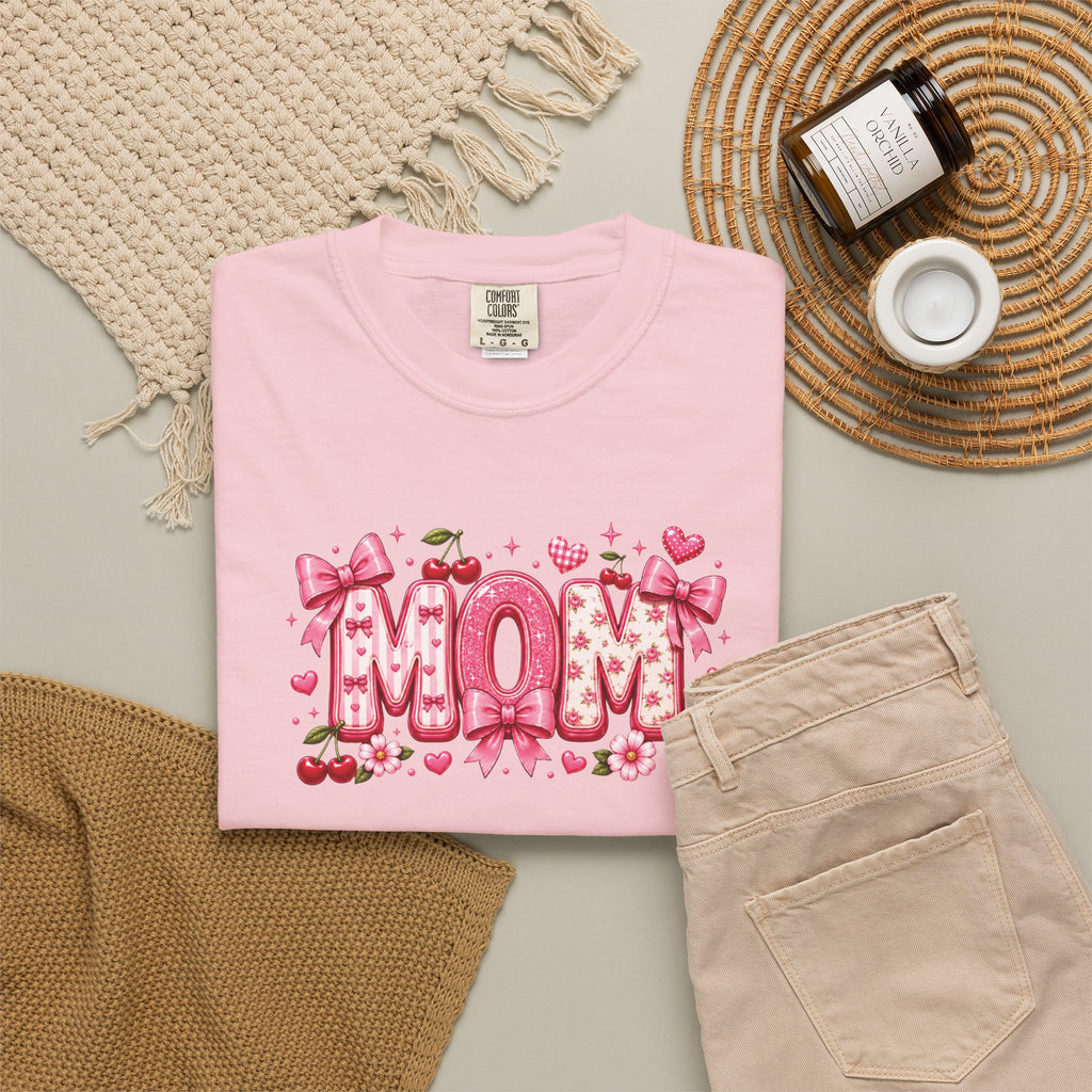 MOM Floral Heart T-Shirt