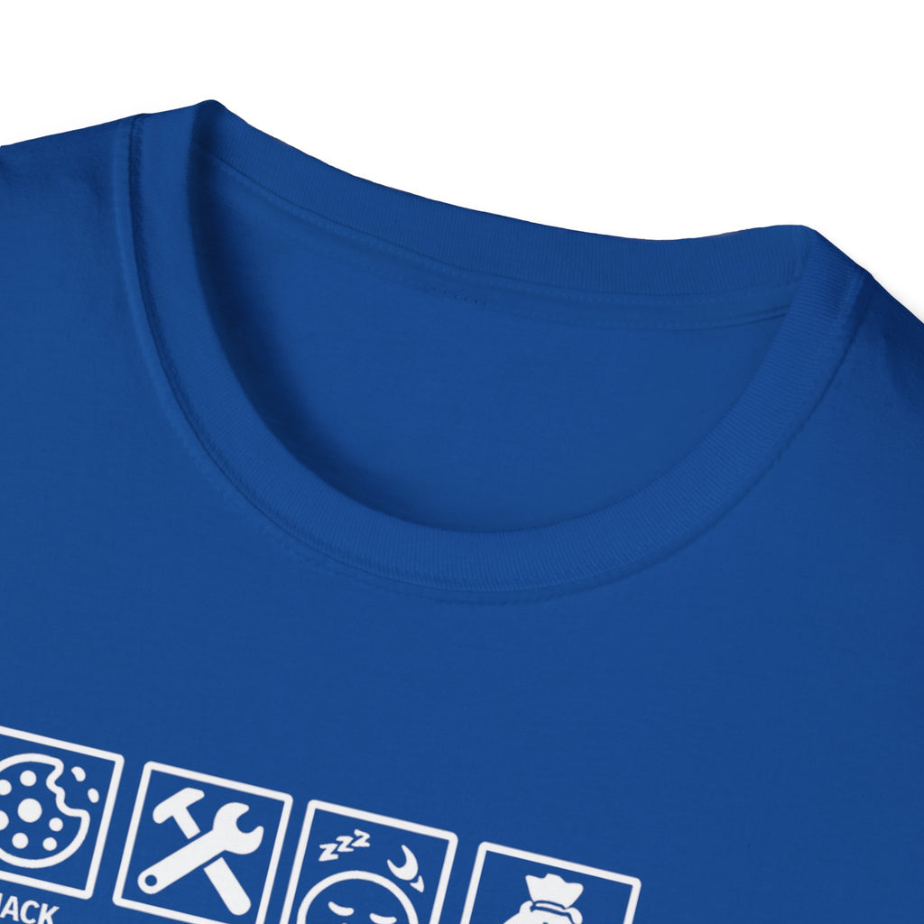 Grandpa Warning T-Shirt – ‘Spoils Grandkids & Hands Out Biscuits’ Funny Grandpa Tee