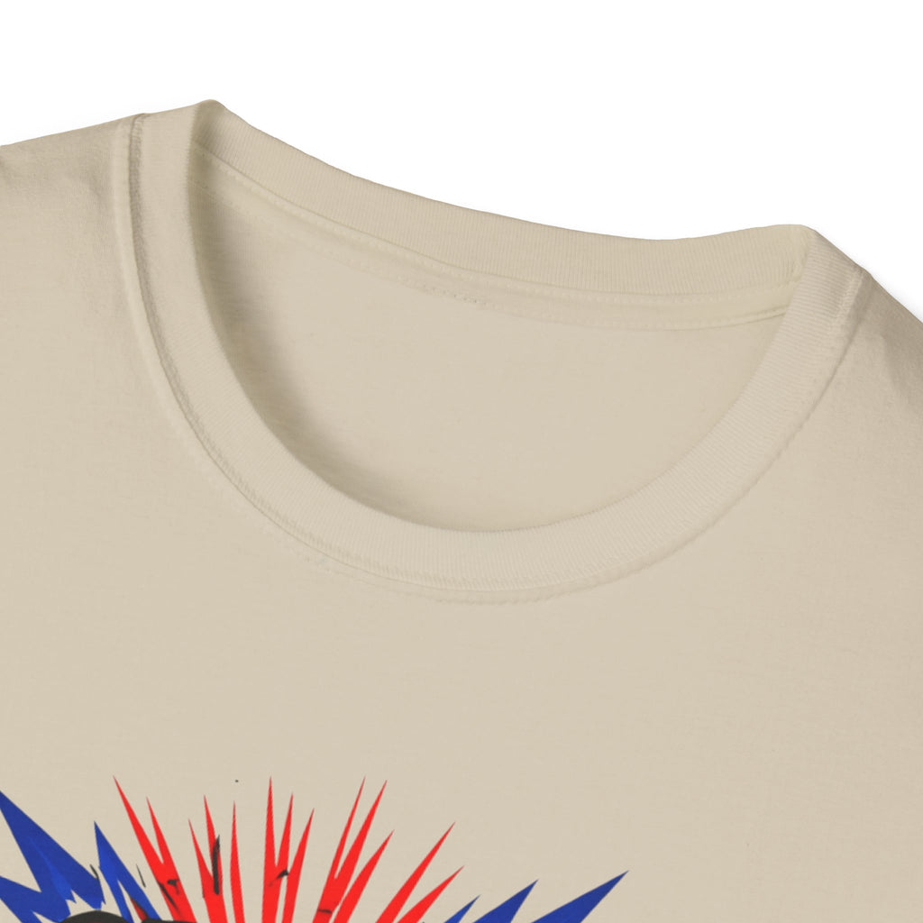 Super Grandpa T-Shirt Union Jack/England themed – Retro Comic Style Father’s Day Gift for Grandfathers