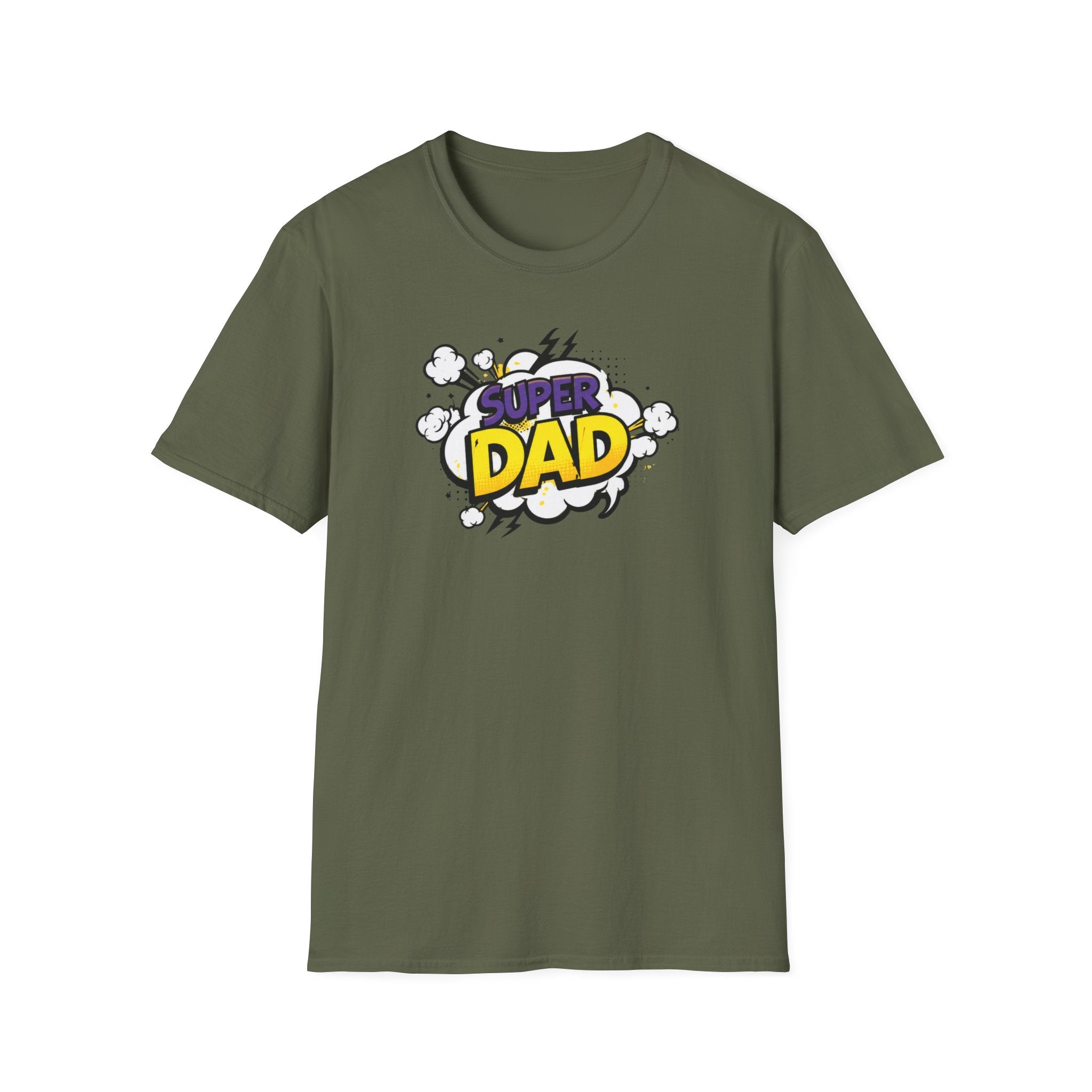 Super Dad T-Shirt — Comic Pop Art Father’s Day Gift