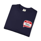 Hello Mum Speech Bubble T-Shirt — Cute Retro Mom Graphic Tee