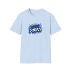Super Papa Scotland Flag/Scottish themed T-Shirt – Comic Style Father’s Day Gift