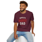 Funny "World's Okayest Dad" T-Shirt – Humorous Father's Day Gift