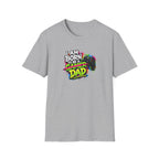 "I Am Born To Be A Gamer Dad" Neon T‑Shirt