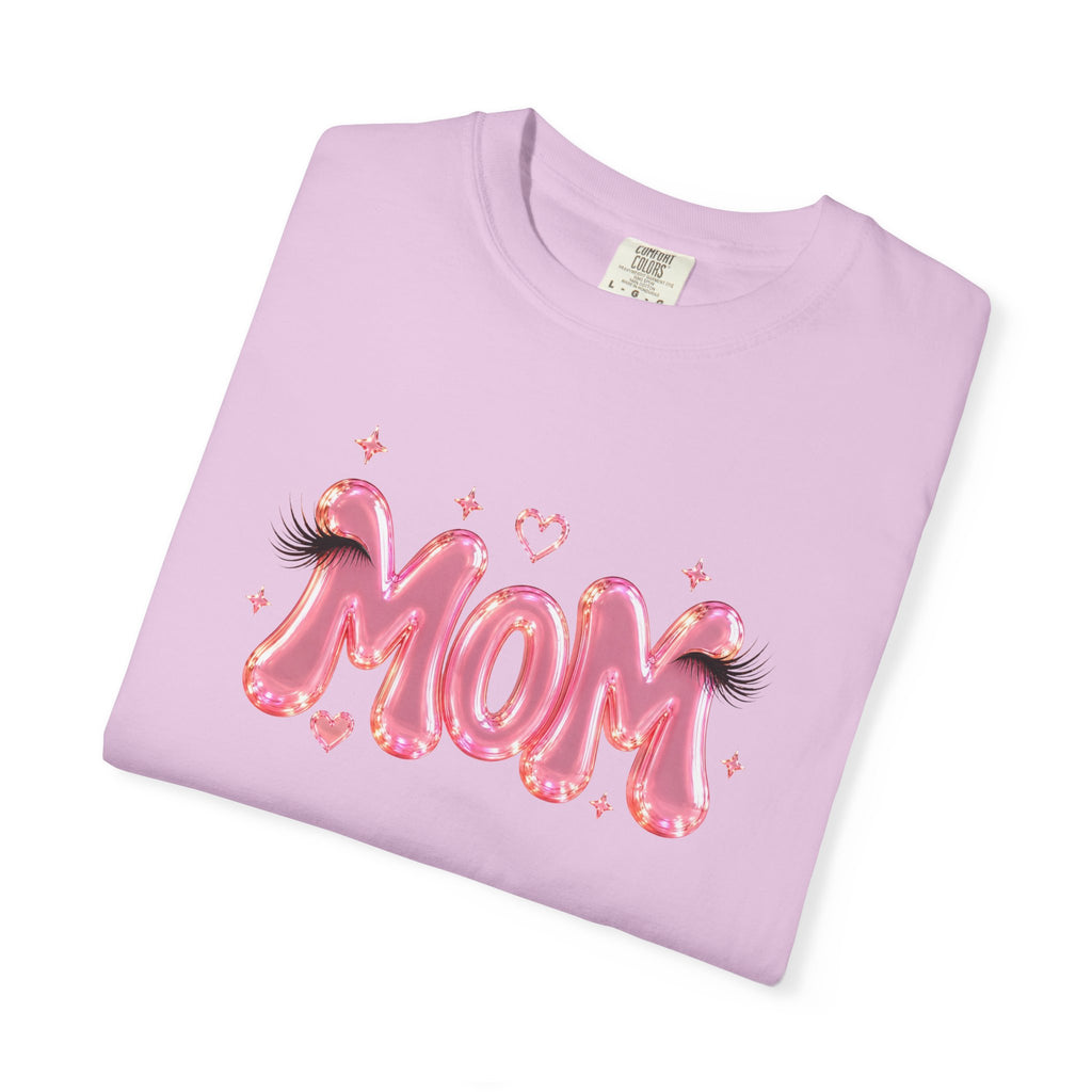MOM Pink Balloon Eyelashes T-Shirt