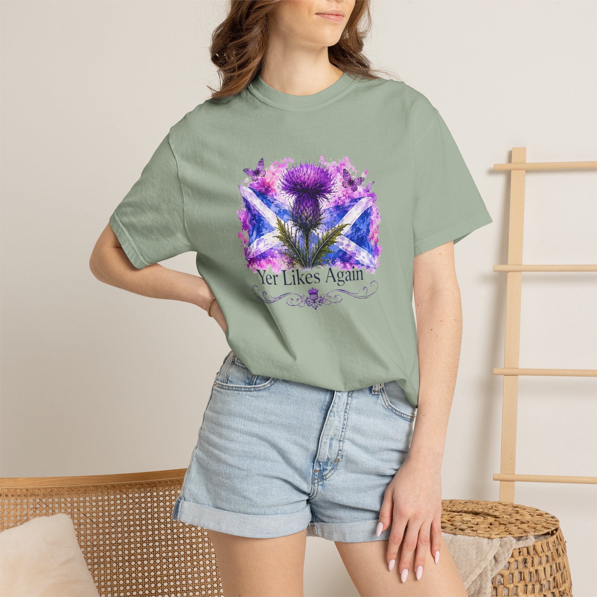 Yer Likes Again Scotland Tee