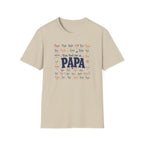 Papa Word Cloud T-Shirt — 'You had me at PAPA' Father's Day Gift
