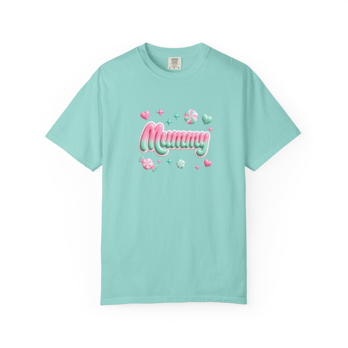 Mummy Pastel Candy Script T-Shirt