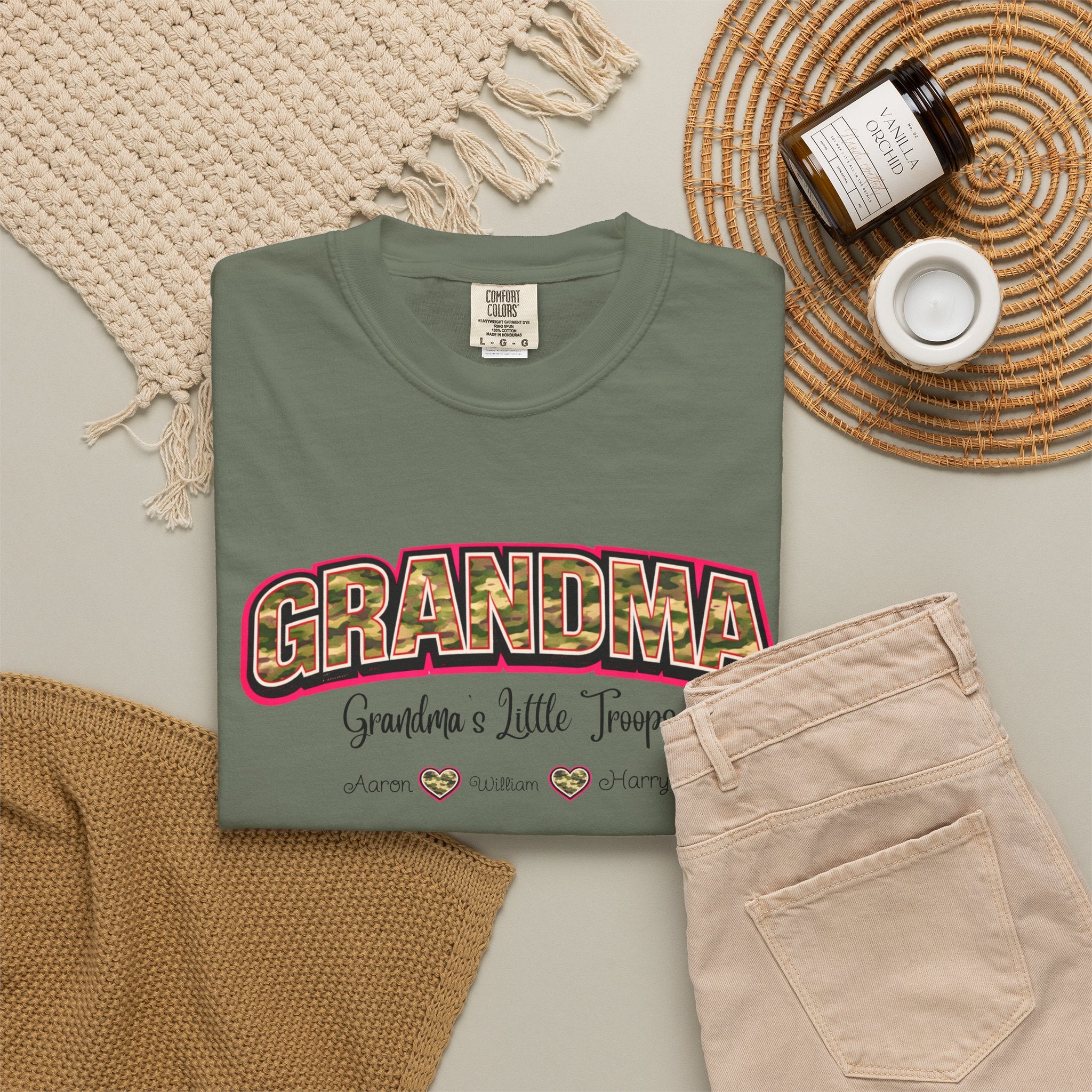 Grandma Graphic Tee — "Grandma's a Little Tragic" Vintage Style Women's Gift Shirt