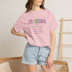 Grandma Floral T-Shirt — "Grandma makes the world a little softer, kinder, warmer"