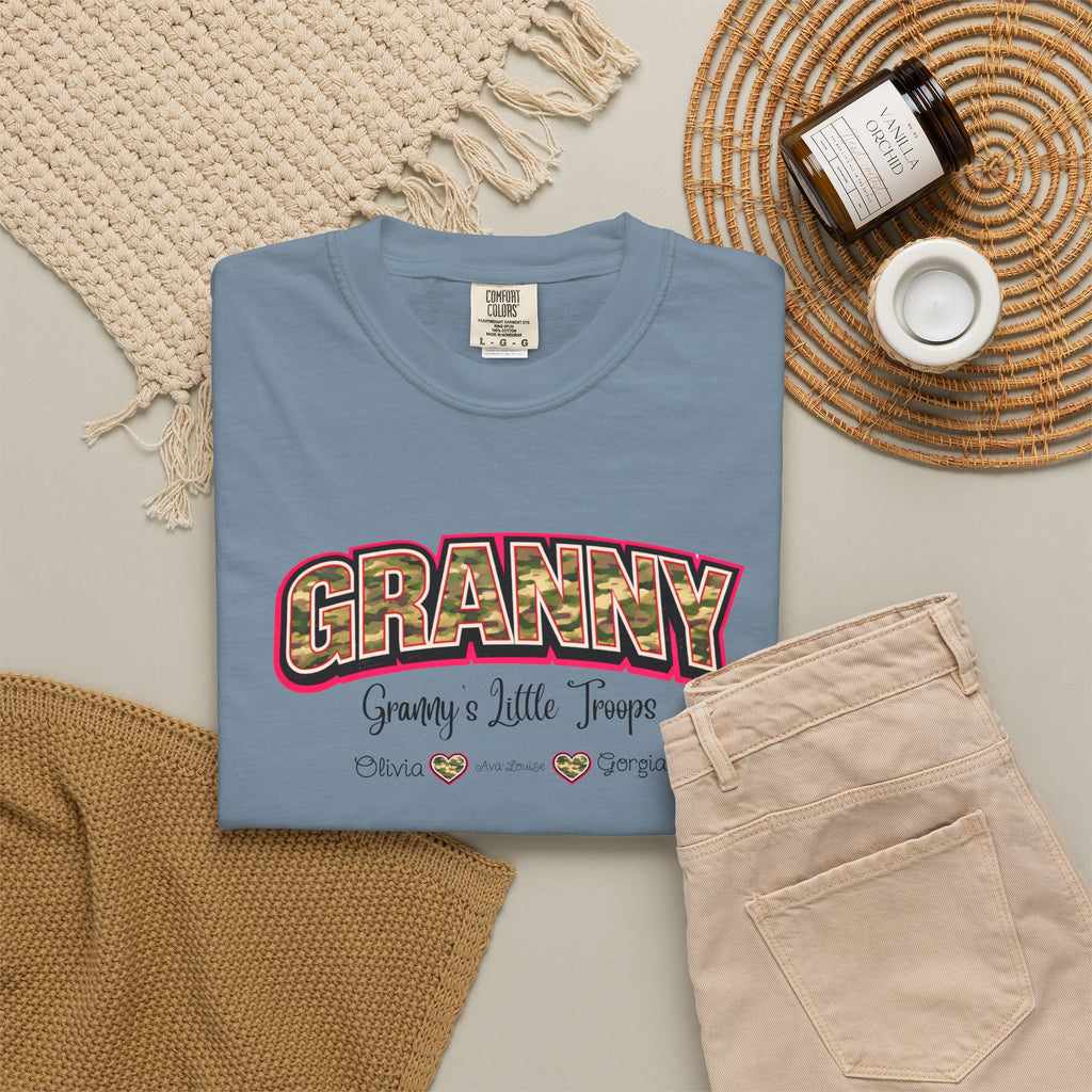 Granny Graphic T-Shirt — 'Granny & Little Trump' Retro Family Tee