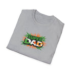 Super Dad T-Shirt — Ireland Flag themed Retro Comic Father’s Day Tee
