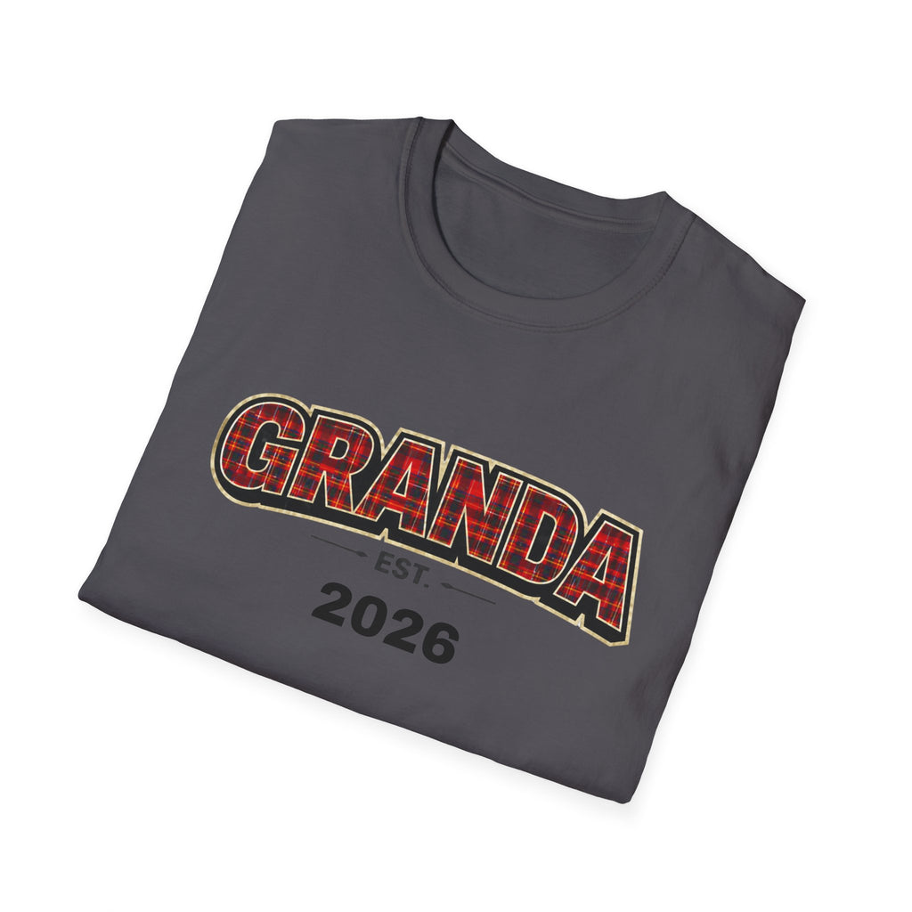 GRANPA Tartan Est- Personalised T-Shirt