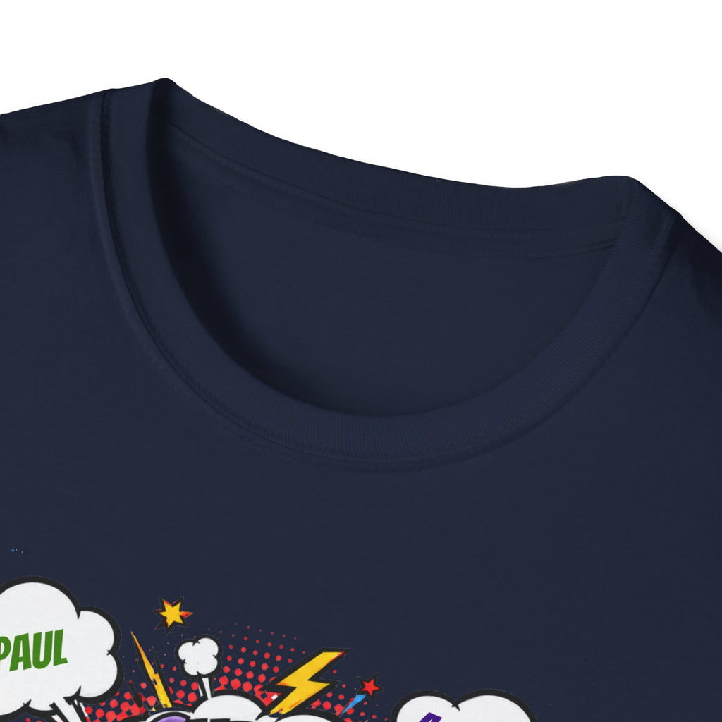 Super Papa Comic T-Shirt — Funny Father’s Day Gift