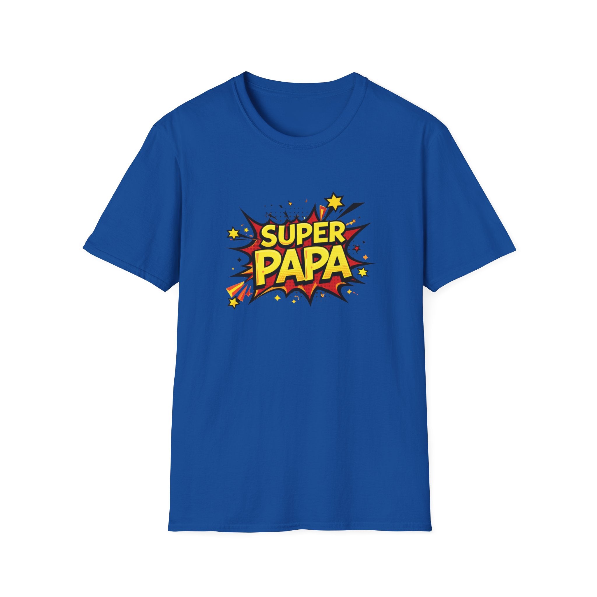 Super Papa Comic Graphic T-Shirt — Father’s Day Gift Tee