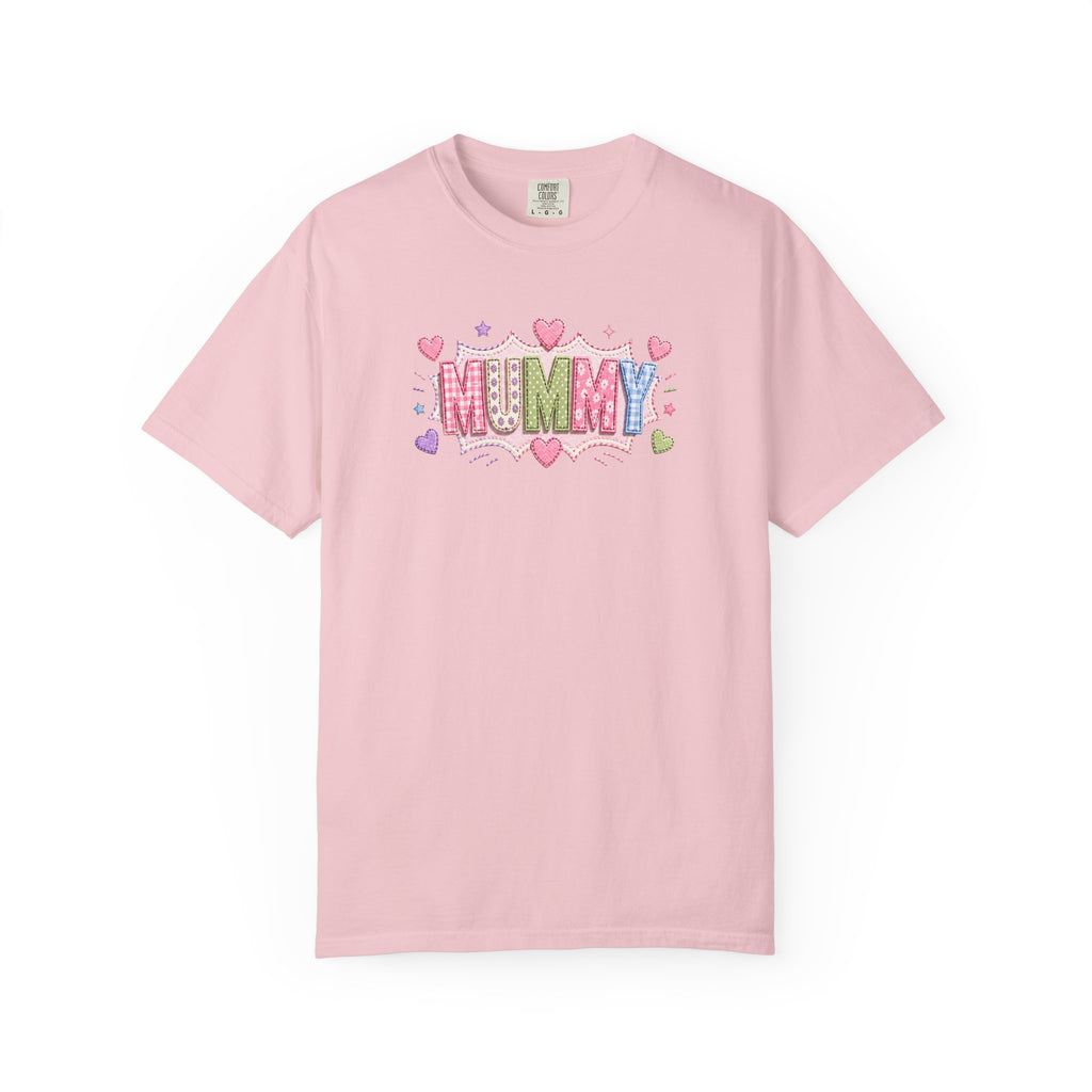 Mummy Heart Graphic T-Shirt — Cute Pastel ‘MUMMY’ Design, Mother’s Day Gift