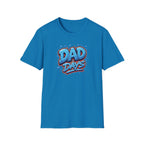 "Dad Days" Blue Graffiti Father T-Shirt