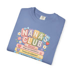 Nana's Club T-Shirt — Cute Floral Grandma Rules Tee