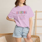Grandma Floral T-Shirt — "Grandma makes the world a little softer, kinder, warmer"