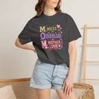 Mom Overload T-Shirt — "Mess, Overload, Mother Love" Cute Mom Graphic Tee