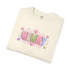 Mummy Heart Graphic T-Shirt — Cute Pastel ‘MUMMY’ Design, Mother’s Day Gift