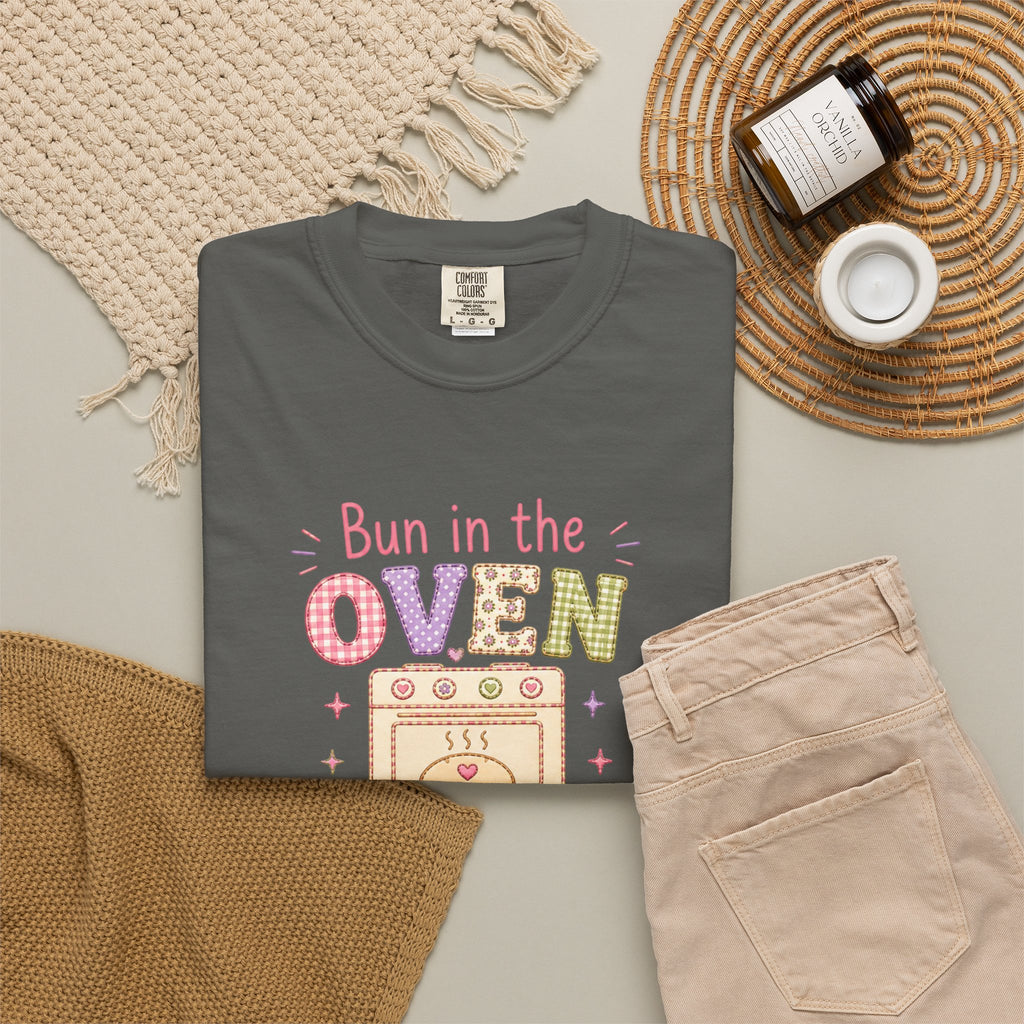 Bun in the Oven Tee — Cute Pregnancy Announcement T-Shirt