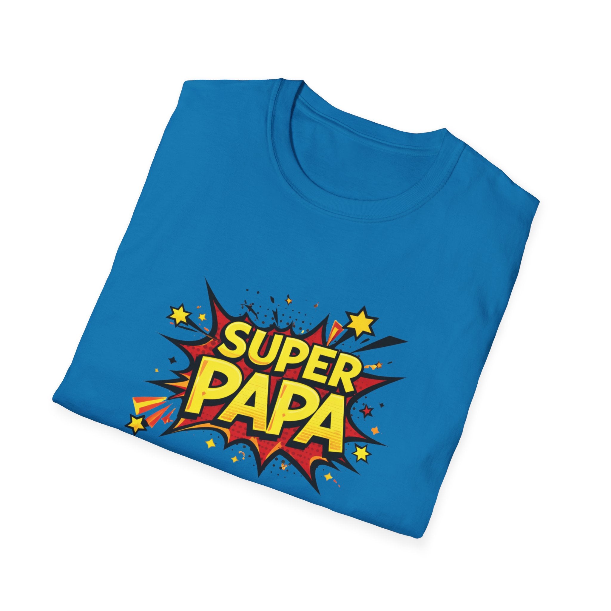 Super Papa Comic Graphic T-Shirt — Father’s Day Gift Tee