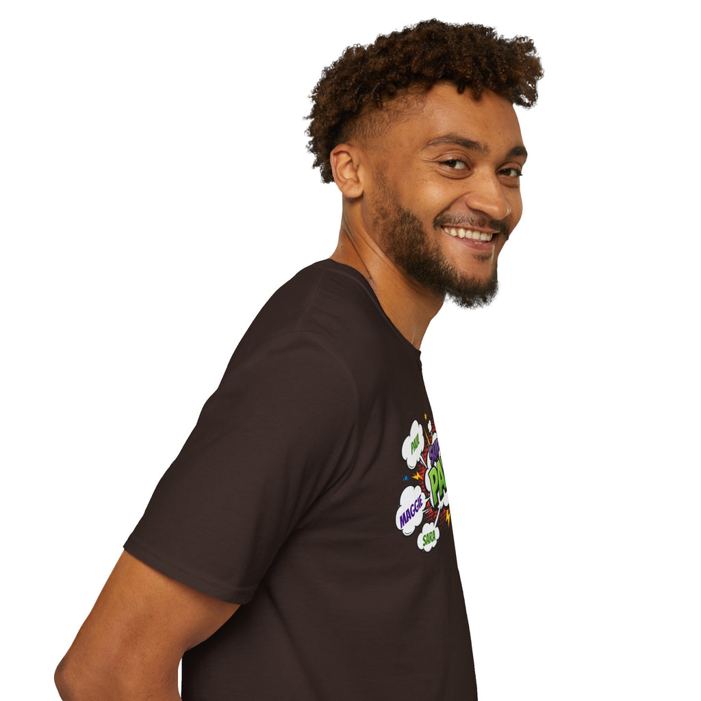 Super Papa Comic T-Shirt — Funny Father’s Day Gift